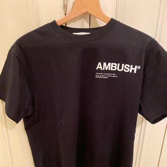 Ambush Ssense Exclusive Black Logo T-Shirt - Picture 1 of 8